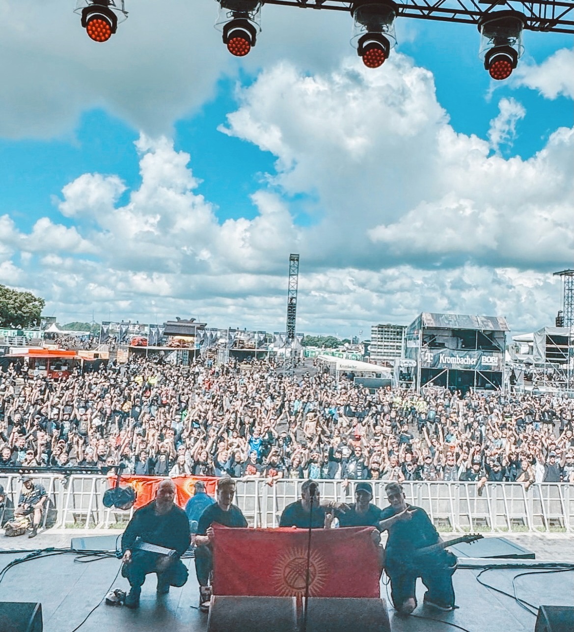 Wacken crowd from stage